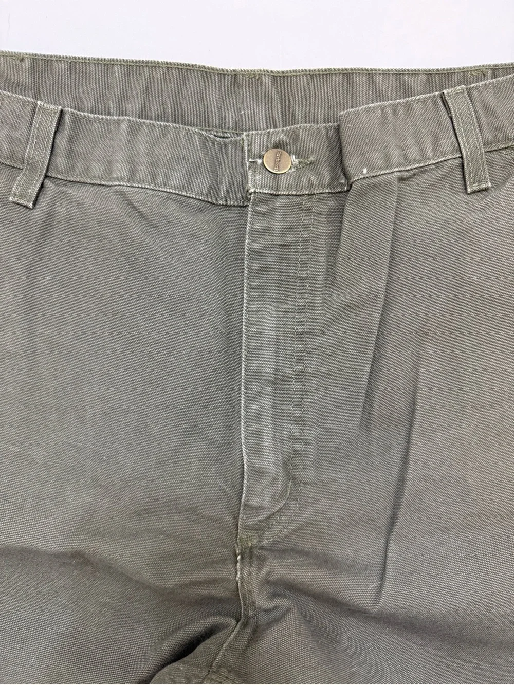 NWT Men's Carhartt Duck Green B11-MOS Carpenter Pants 40 x 30 - Picture 8 of 10